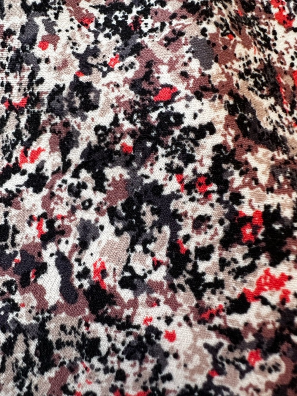 Athleta Elation Speckled Pink Red Black Cream 7/8 Tight Leggings Size: Small - Picture 5 of 8